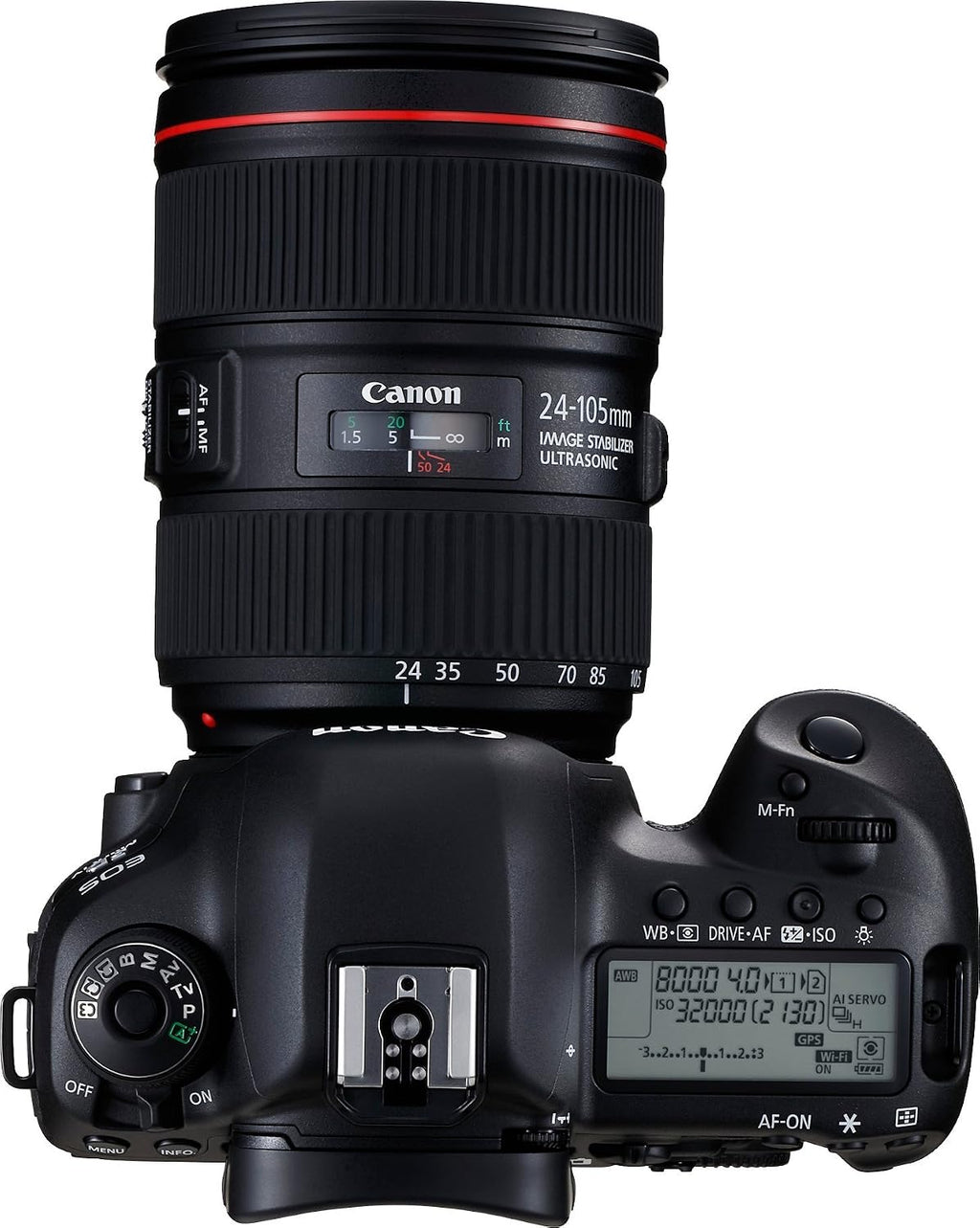 Canon EOS 5D Mark IV Full Frame Digital SLR Camera with EF 24-105mm f/4L IS II USM Lens Kit (Renewed)