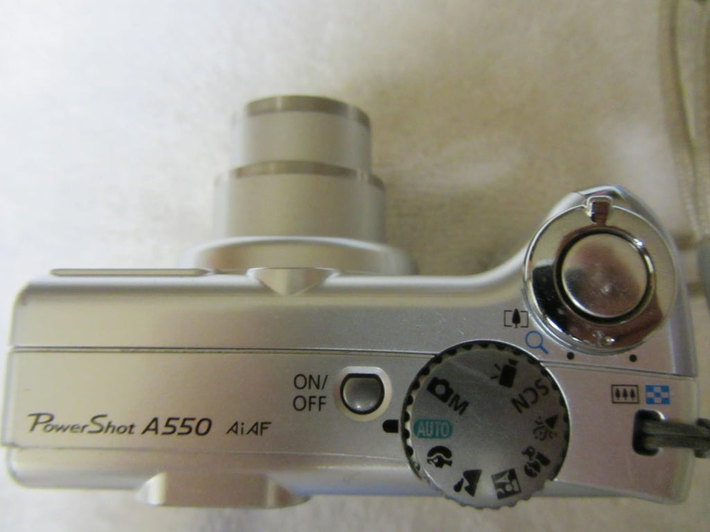 Canon PowerShot A550 7.1MP Digital Camera with 4x Optical Zoom