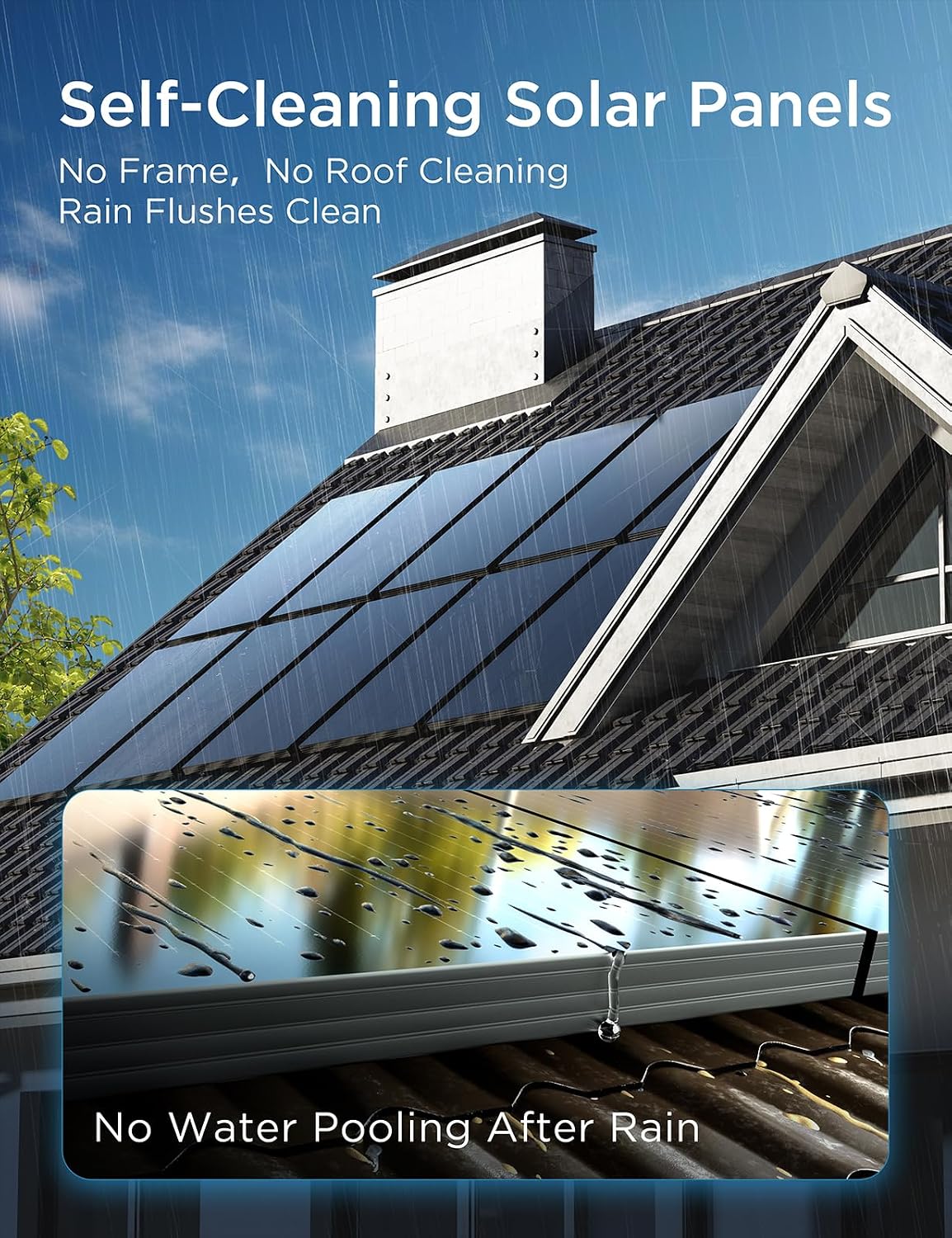 STAR 200 Watt Solar Panels, 12/24V Solar Panel with Frame-Less Design & Maintenance-Free, 25% High-Efficiency Monocrystalline, Reliable Power for RV, Marine, Roof, Home, and Off-Grid Applications