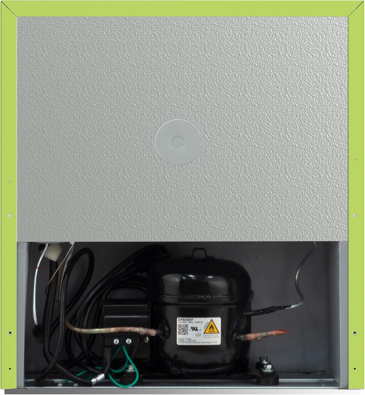 Frigidaire EFR115-GREEN 1.6 Cu Ft Compact Fridge for Office, Dorm Room, Mancave or RV, Green