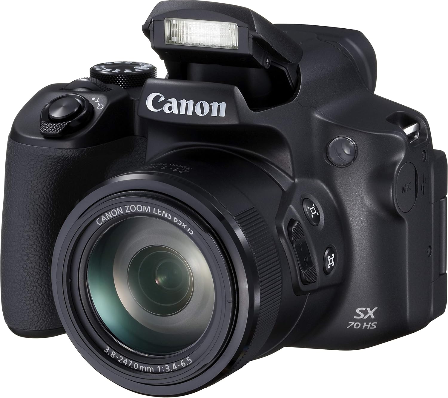 Canon PowerShot SX70 HS 1/2.3' Bridge Camera 20.3 MP CMOS 5184 x 3888 Pixels Black