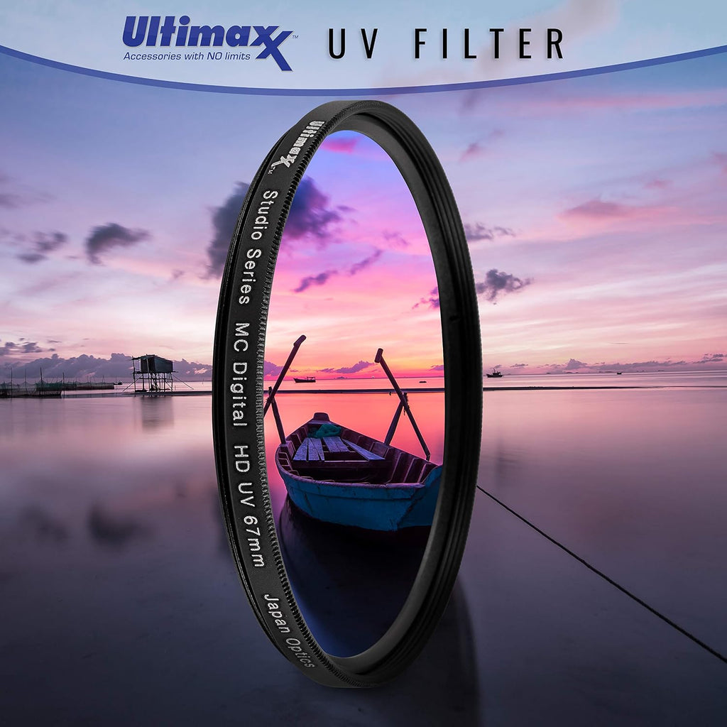 Ultimaxx 650-1300mm Telephoto Zoom Lens with Kit for Canon EOS Rebel T5, T5i, T6, T7 T6i, T6s, T7i, T8i, SL1, SL2, SL3, 60D, 70D, 77D, 80D, 90d; 6D, 7D, 7D II DSLR Cameras &More