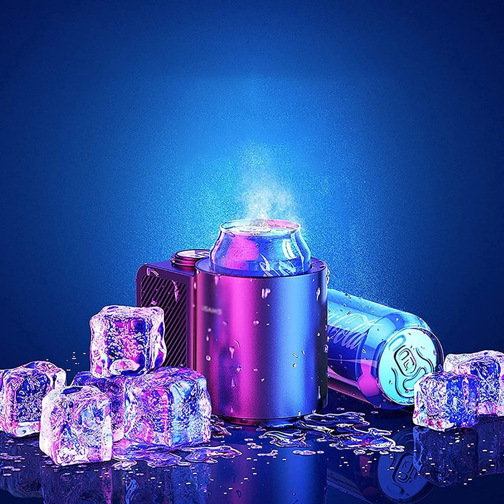 2-in-1 Car Cup Warmer Cooler Smart Car Cup, Portable Car Home Dual-Purpose Electric Heating and Cooling Cup
