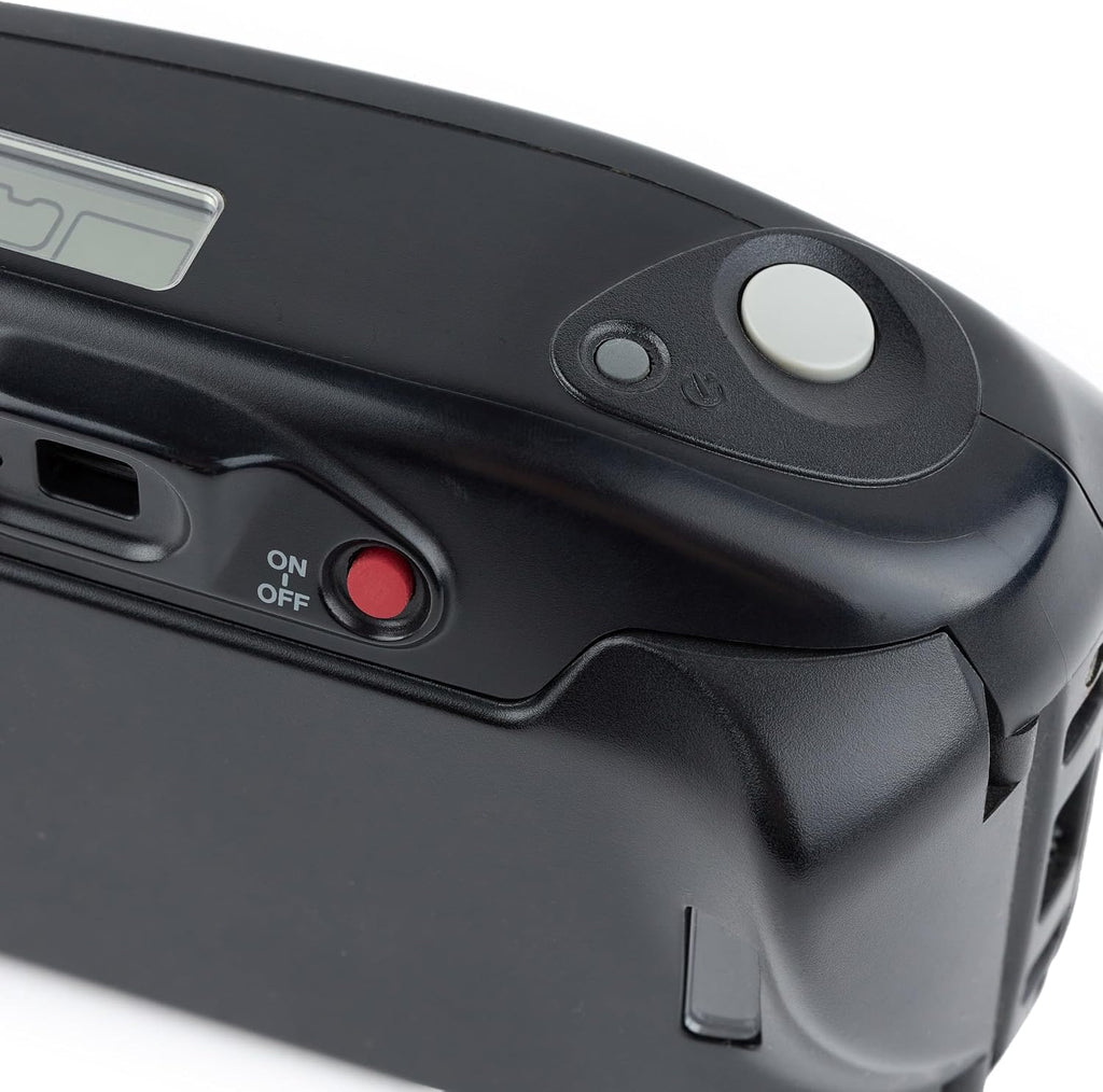 Canon Sure Shot Zoom-S 35mm Point and Shoot Film Camera SAF Canon with Zoom Lens 38-60mm. Built-in Flash and film rewinder as well as counter. (Renewed)