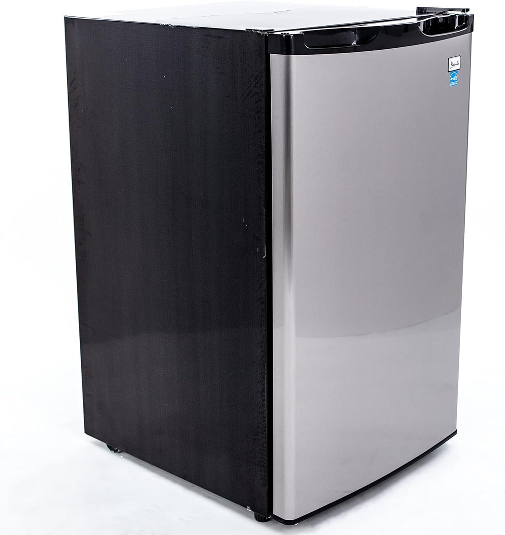 Avanti 4.4 cu. ft. Compact Refrigerator, Mini-Fridge, in Stainless Steel (RM4436SS)