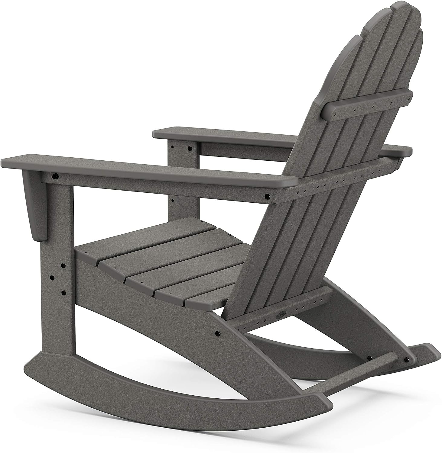 POLYWOOD Vineyard 3-Piece Adirondack Rocking Chair Set with Side Table