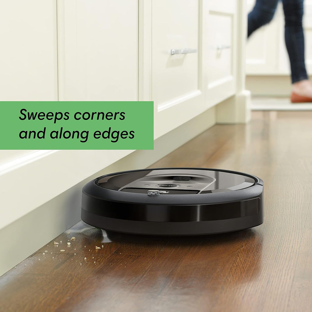 iRobot Roomba i7+ (7550) Robot Vacuum with Automatic Dirt Disposal- Empties Itself, Wi-Fi Connected, Smart Mapping, Works with Alexa, Ideal for Pet Hair, Carpets, Hard Floors