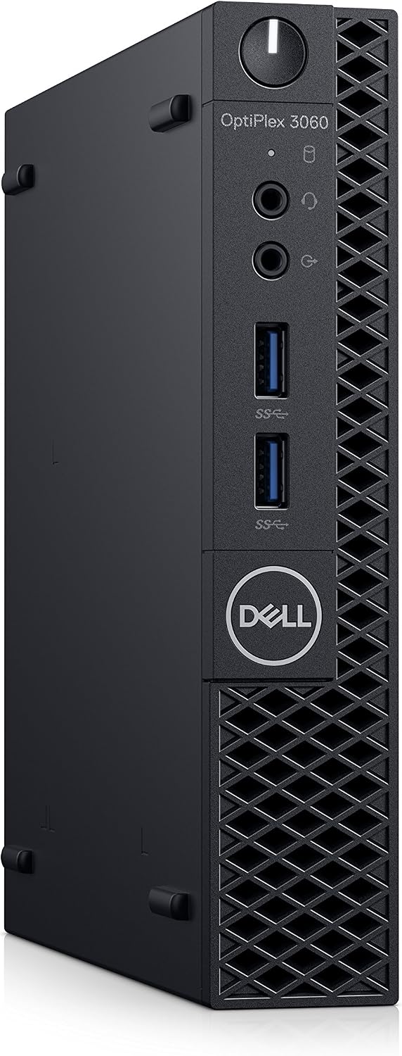 Dell OptiPlex 3060 Micro Desktop Computer with Intel Core i5-8400T 1.7 GHz Hexa-Core, 8GB RAM, 128GB SSD (Renewed)