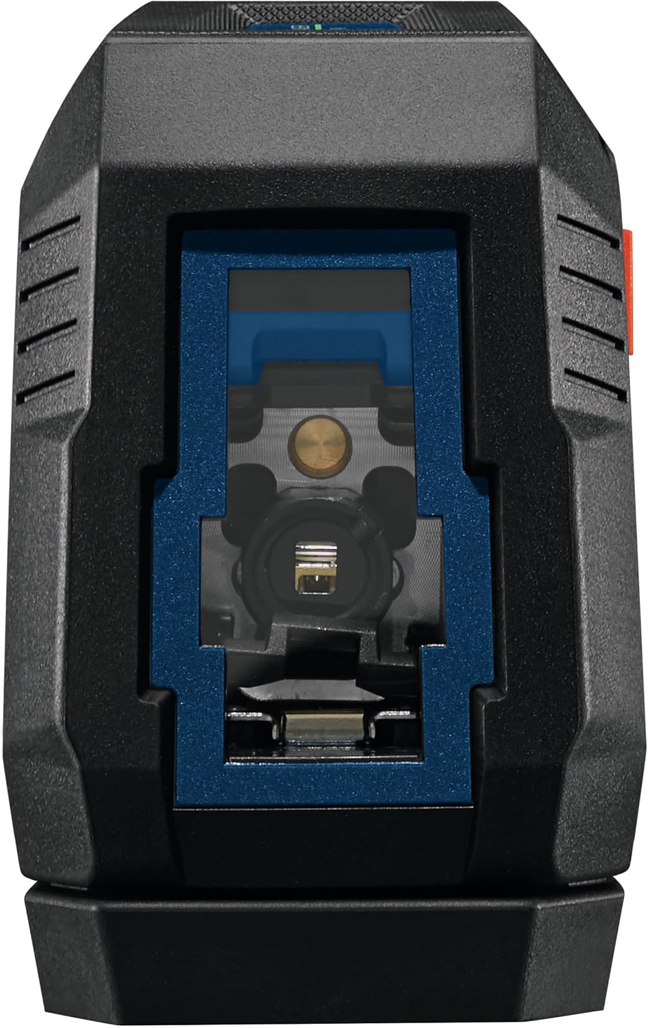 BOSCH GLL50-20G 50 Ft Green-Beam Self-Leveling Cross-Line Laser, Includes Integrated Magnetic Mount, 2 AA Batteries, & Soft Pouch