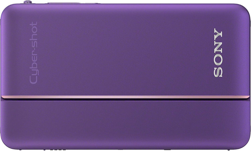 Sony Cyber-shot DSC-TX66 18.2 MP Exmor R CMOS Digital Camera with 5x Optical Zoom and 3.3-inch OLED (Violet) (2012 Model)
