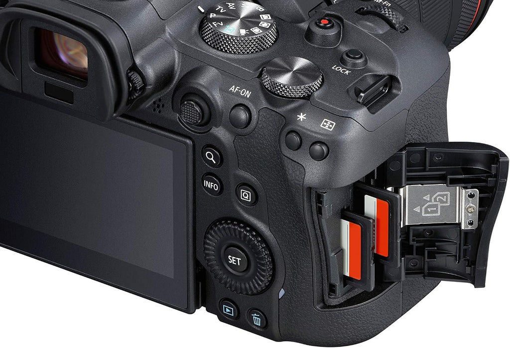 Canon EOS R6 Mirrorless Digital Camera (Body Only) (Renewed)