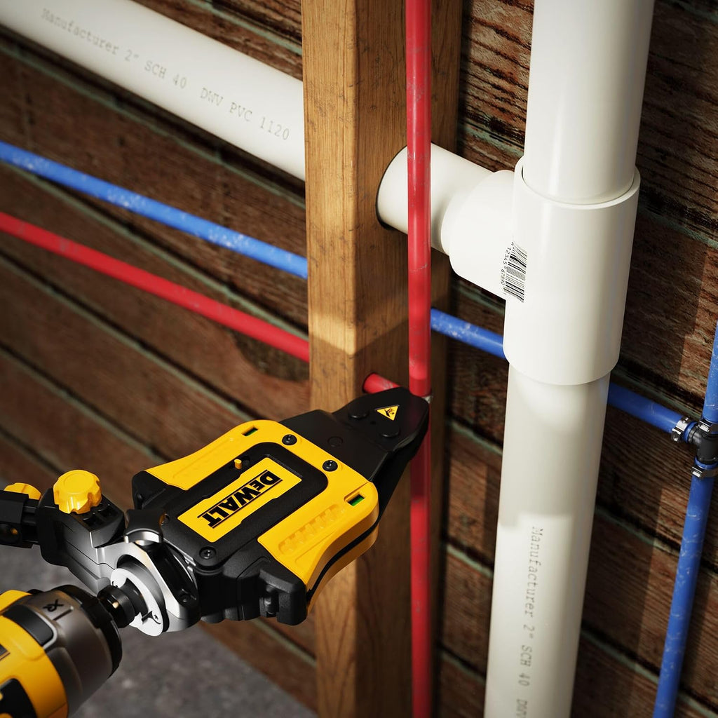 DEWALT IMPACT CONNECT PEX Pinch Clamp Attachment for Impact Driver, Plumbing Tool (DWAPXPIR)