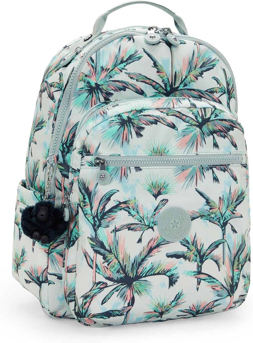 Kipling Women's Seoul Prt 15' Laptop Backpack, Durable, Roomy with Padded Shoulder Straps, Built-In Protective Sleeve