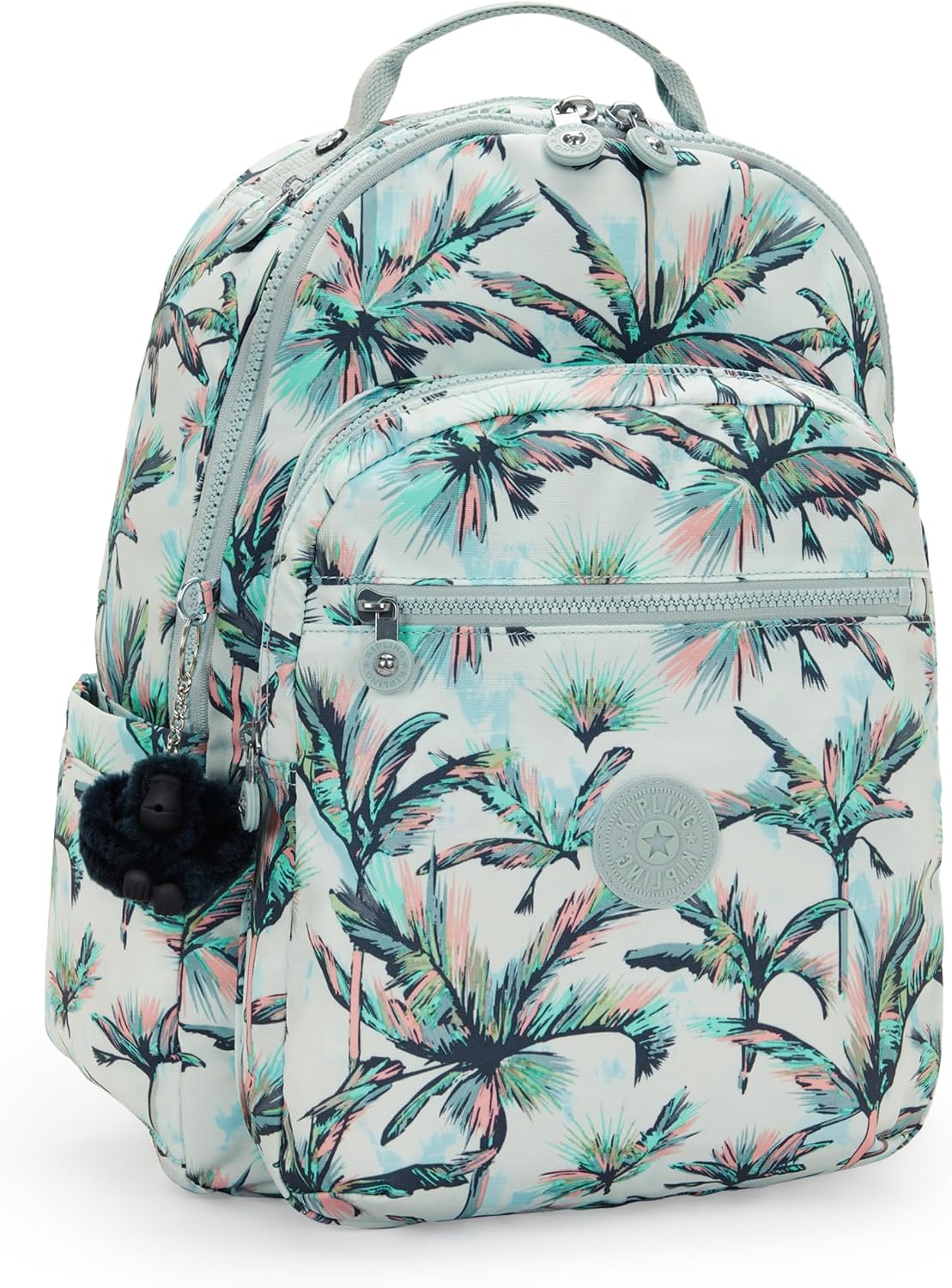 Kipling Women's Seoul Prt 15' Laptop Backpack, Durable, Roomy with Padded Shoulder Straps, Built-In Protective Sleeve