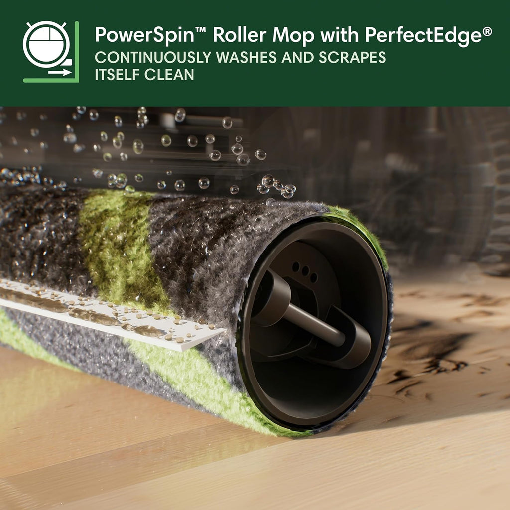 iRobot Roomba Max 705 Combo Robot Vacuum & Mop + AutoWash Dock – Extending Cleaning Roller Mop, Retractable Cover, Dual Brushes, Self-Empties, Heat-Washes & Dries, Avoids Obstacles, LiDAR