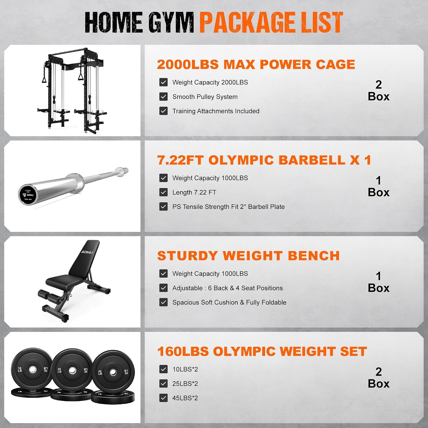 WM3-V4 Folding Squat Rack, Wall Mounted Power Rack with Dual Independent Pulley System, Functional Trainer with 5 Adjustable Function Modes for Space Saving