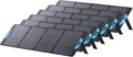 Anker SOLIX PS200 Solar Panel ×6 with Adjustable Kickstand, 6× 200W Foldable Portable Solar Charger, IP67 Waterproof, 23% Higher Energy Conversion Efficiency, for Camping, RVs, and Blackouts（Renewed）