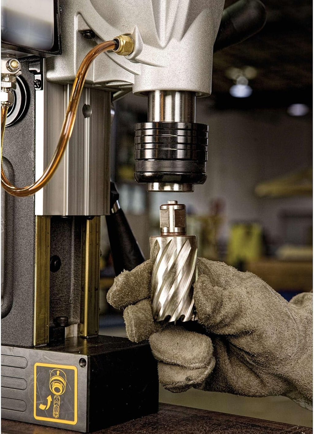 DEWALT Drill Press, Magnetic, 2-inch, 10-Amp with 2-Speed Setting (DWE1622K)