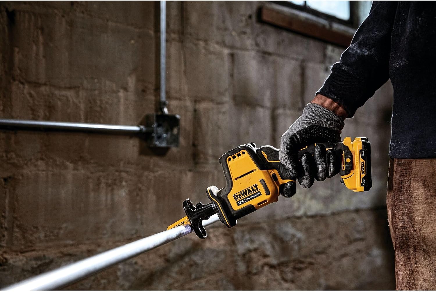 DEWALT Xtreme 12V MAX* Reciprocating Saw, One-Handed, Cordless, Tool Only (DCS312B)