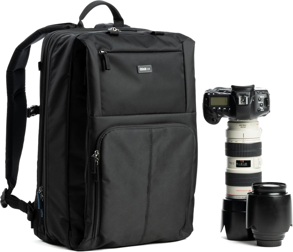 Think Tank Shape Shifter 37L Camera Backpack, Expandable/Compressibe, 33-37 Liters, Multiple Camera Storage, for Traveling Photographers and Photojournalists (Black)