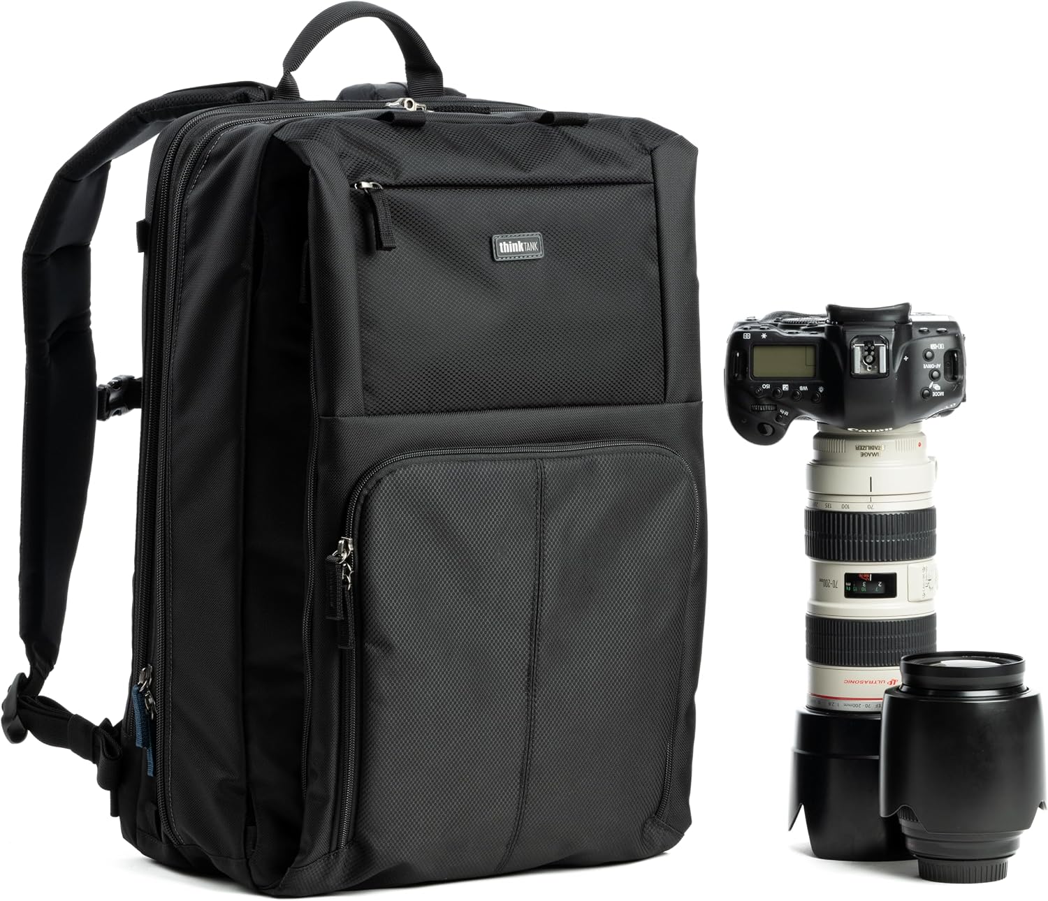 Think Tank Shape Shifter 37L Camera Backpack, Expandable/Compressibe, 33-37 Liters, Multiple Camera Storage, for Traveling Photographers and Photojournalists (Black)