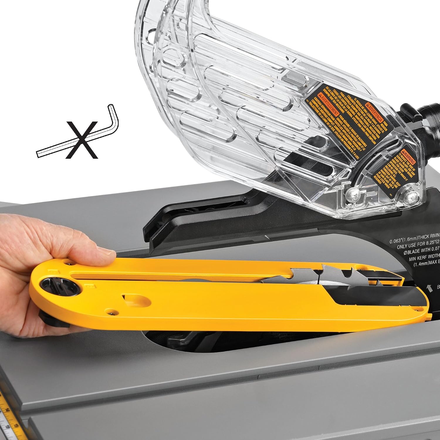 DEWALT 15 Amp 8-1/4 in. Compact Portable Jobsite Table Saw (DWE7485)