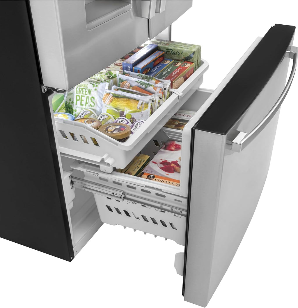 GE 25.6 Cu. Ft. Fingerprint Resistant French-Door Refrigerator