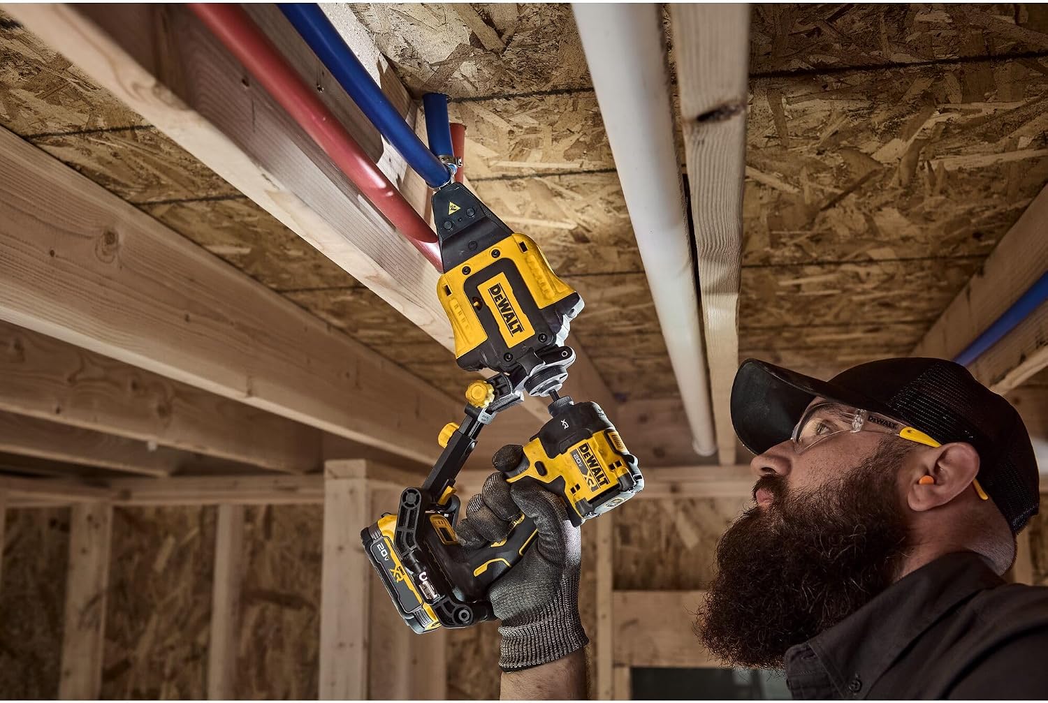 DEWALT IMPACT CONNECT PEX Pinch Clamp Attachment for Impact Driver, Plumbing Tool (DWAPXPIR)