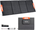 VEVOR 150W Foldable Monocrystalline Solar Panel, 23% Efficiency Portable ETFE Mono Solar Panel Charger with MC4 Output, Type-C, QC3.0 USB & DC Ports, IP67 Waterproof for Power Stations Camping Hiking
