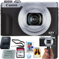 Canon PowerShot G7 X Mark III Digital Camera (Silver) + 64GB Memory + Stabilizing Grip + Software Pack +More (Value Bundle)(Renewed)