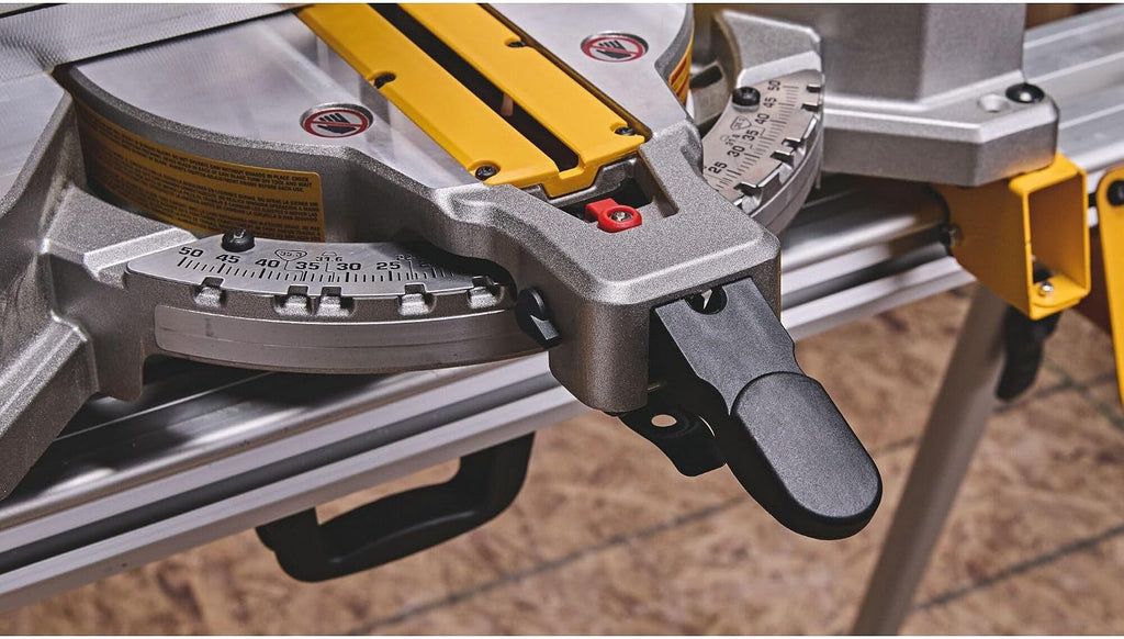 DEWALT 20V MAX XR 10 in. Double Bevel Fixed Miter Saw Kit (DCS714WW1)