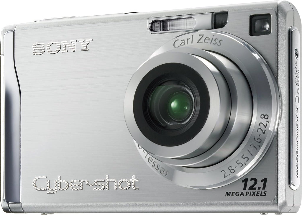 Sony Cybershot DSCW200 12.1MP Digital Camera with 3x Optical Zoom and Super Steady Shot