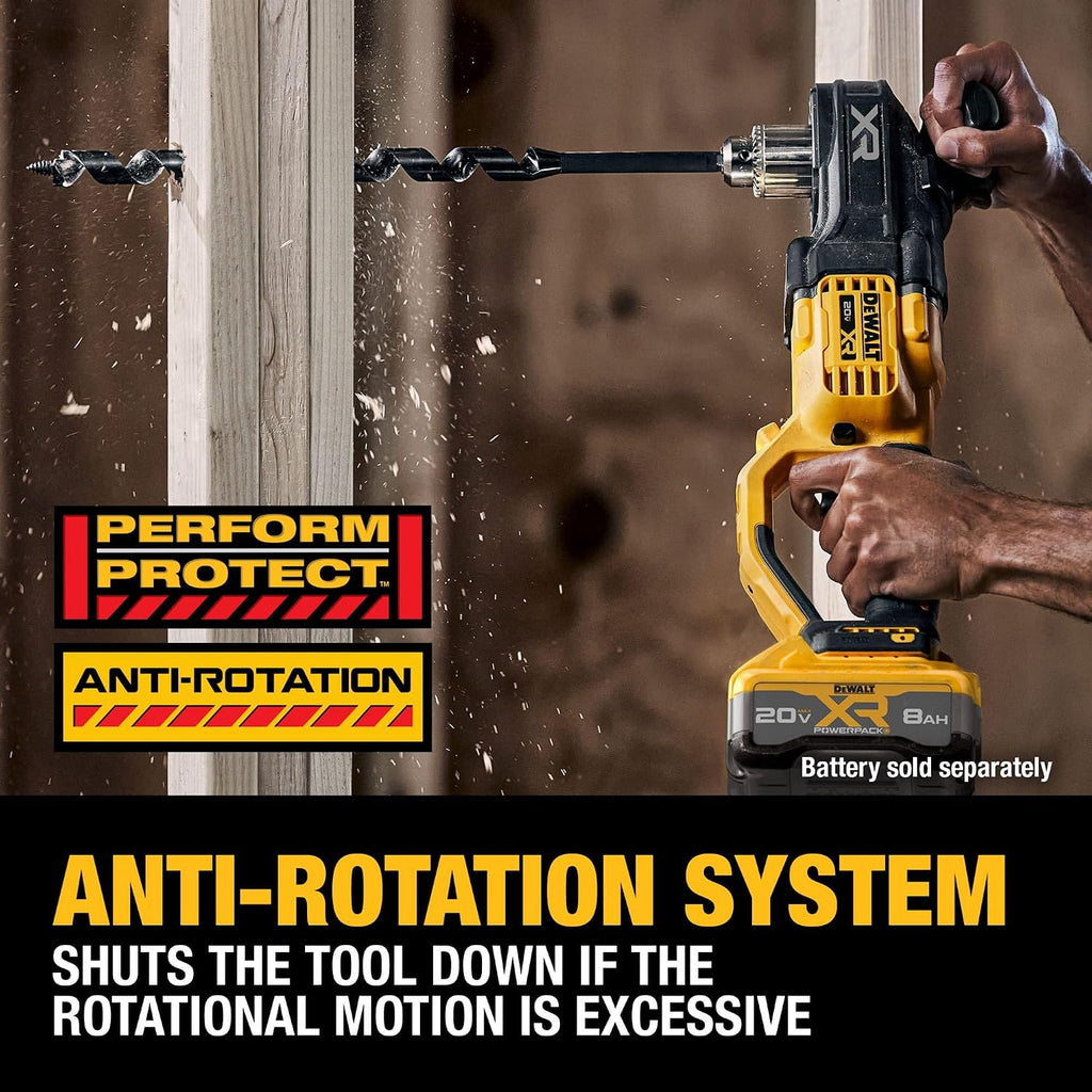 DEWALT 20V MAX XR Brushless Cordless 1/2 in. Compact Stud & Joist Drill (Tool Only) (DCD446B)
