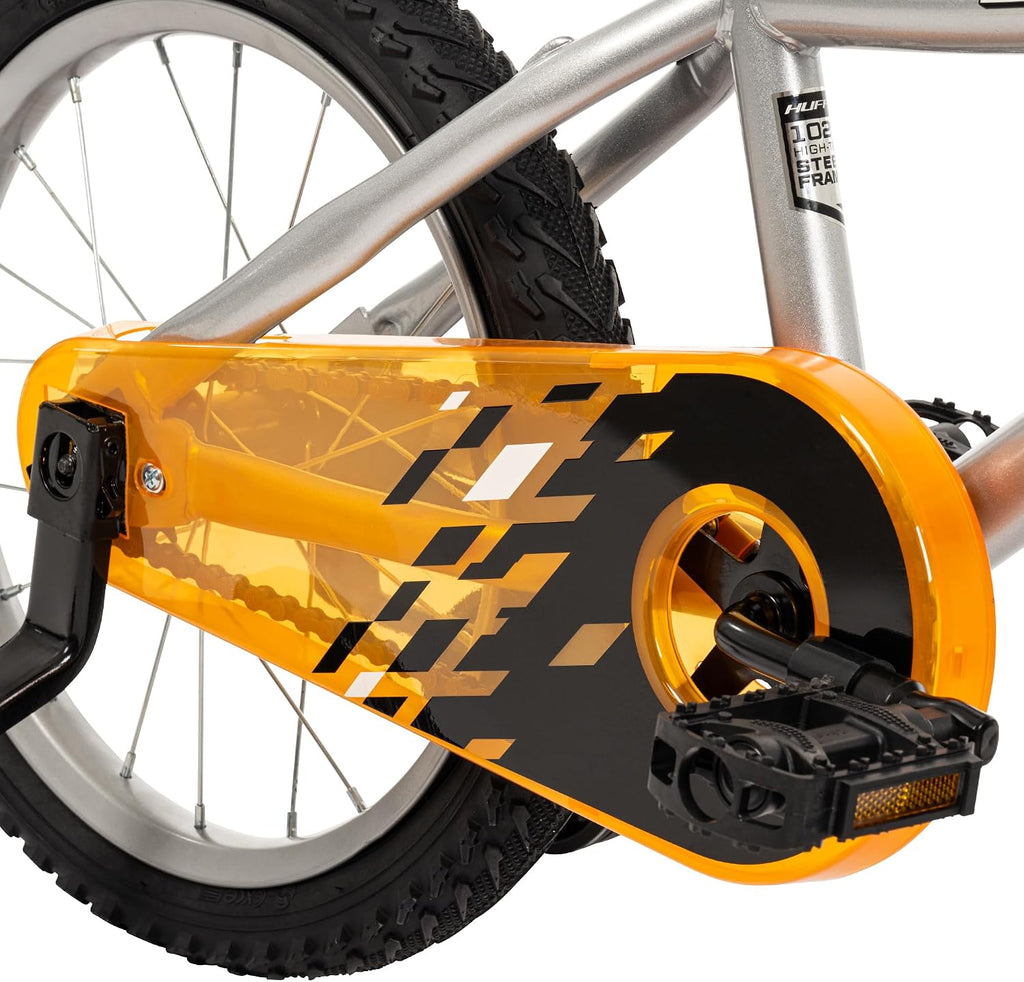 Huffy Kids 12/16 Inch Bikes, Multiple Color Options Available, Ideal for Ages 3+ Years Old, EZ Build Assembly, Removable Training Wheels, Chain Guard for Safety, Fun and Playful Designs