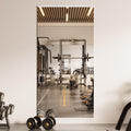 TETOTE Home Gym Mirror 72' x 36' - 1PC Large Tempered Glass Workout Mirrors for Home Gym, Exercise Fitness Wall Mounted Frameless Full Length Mirror for Garage, Dance Studio, Yoga, Living Room