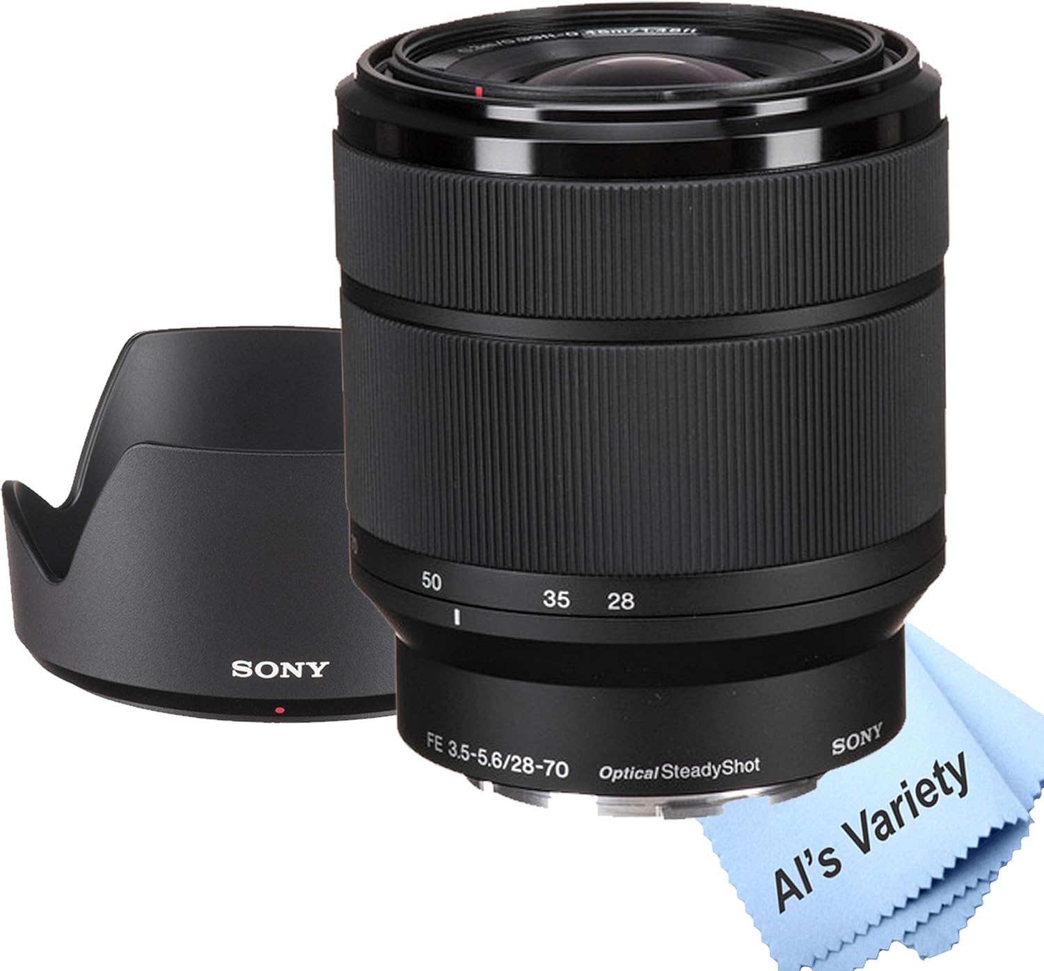 Sony a7 III Mirrorless Camera with 28-70mm Zoom Lens + 2pcs 64GB Memory + Case+ Tripod + Steady Grip Pod + Filters + Macro + 2X Lens + 2X Batteries + Accessory Bundle (Renewed)