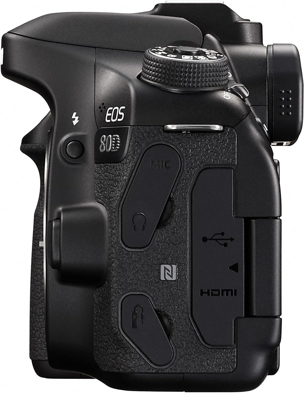 Canon EOS 80D Digital SLR Camera Body (Black) (Renewed)