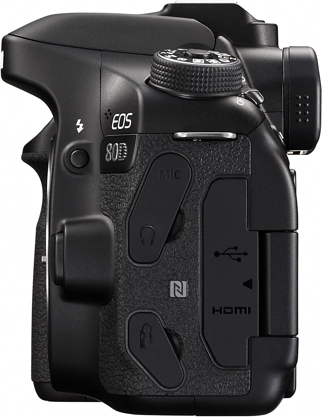 Canon EOS 80D Digital SLR Camera Body (Black) (Renewed)