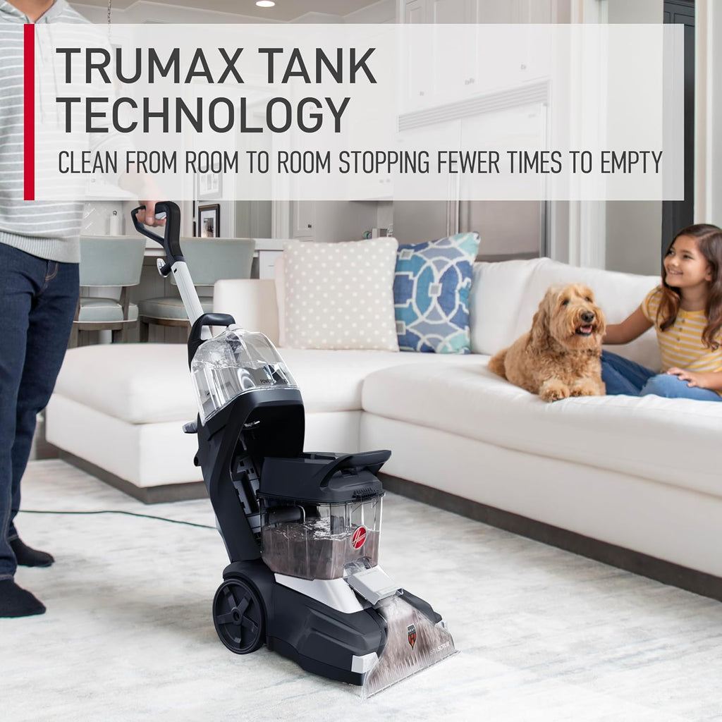 Hoover PowerScrub XL Pet Carpet Cleaner Machine for Carpet and Upholstery, Deep Cleaning Carpet Shampooer Machine with Multi-Purpose Tools, Powerful Suction, Pair with Hoover Cleaner Solution
