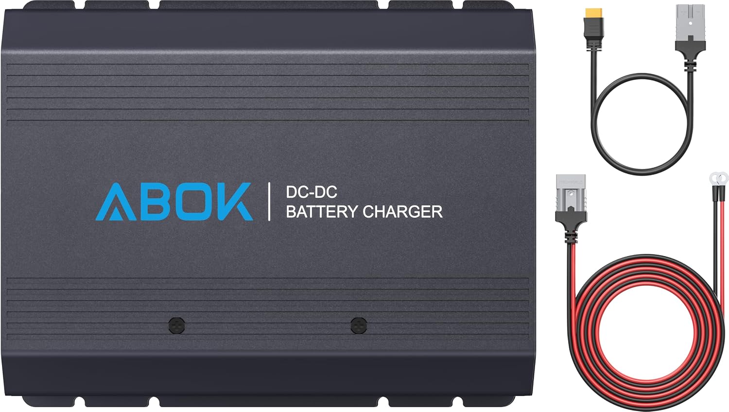 500W Alternator Charger, Fast DC to DC Battery Charger for Portable Power Stations, 6X Faster Than Cigarette Chargers, for 95% Solar Power Generator, Perfect for RV, Road Trips