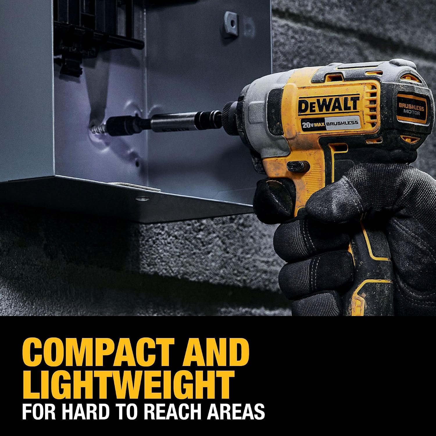 DEWALT 20V MAX 3-Tool Brushless Power Tool Set, Includes 1/2 Cordless Drill,1/4 Impact Driver, Oscillating Tool, 3 Batteries and a Charger, Extended Runtime, Lightweight (DCK360D3)