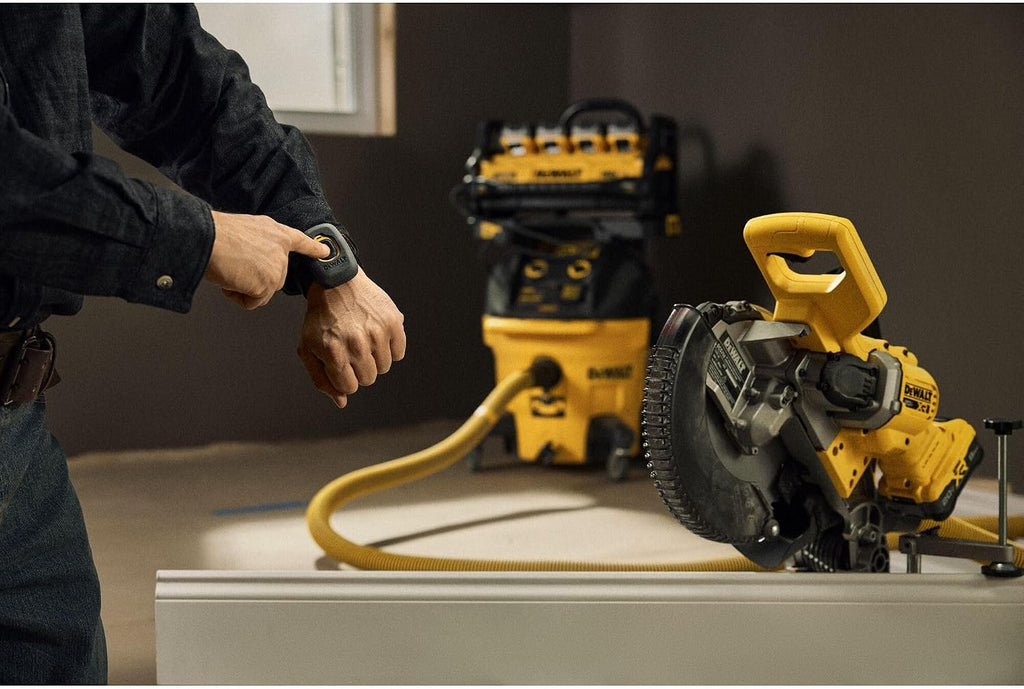 DEWALT 20V MAX XR 10 in. Double Bevel Fixed Miter Saw Kit (DCS714WW1)