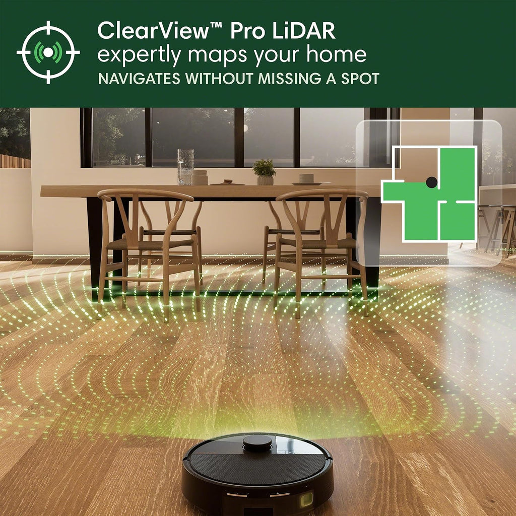 iRobot Roomba Max 705 Robot Vacuum with AutoEmpty Dock, Powerful Suction, Dual Rubber Anti-Tangle Brushes, LiDAR Navigation, Obstacle & Anti-Fall Detection, for Carpet and Hard Floors