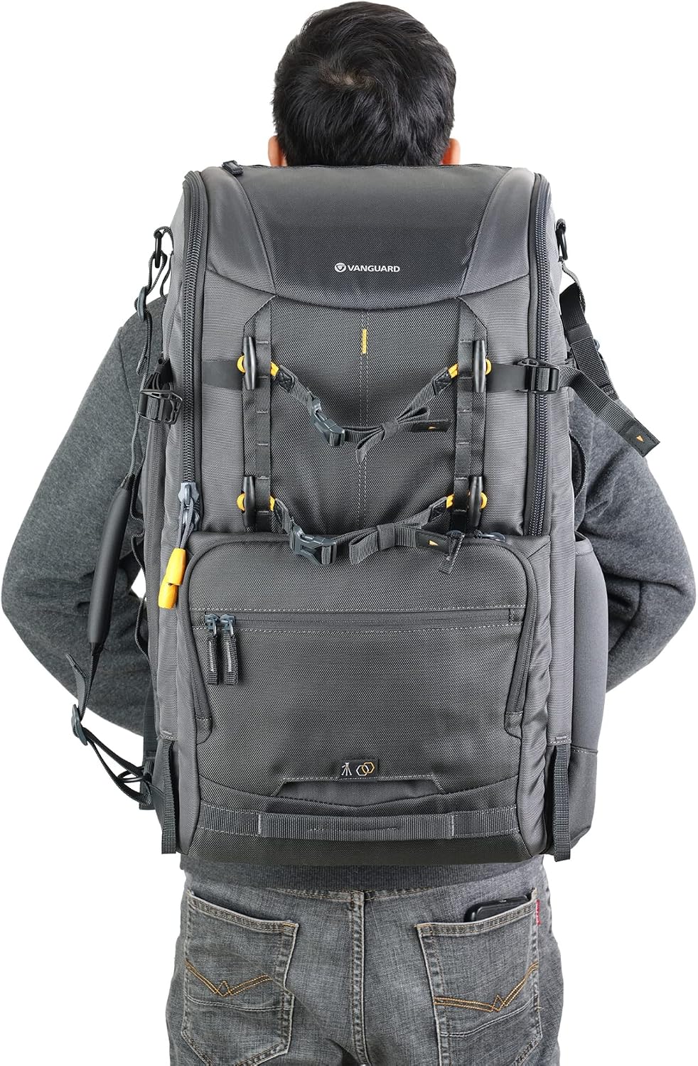 VANGUARD Alta Sky 68 Camera Backpack for pro DSLR/Mirrorless Camera with Grip Attached and 600mm/800mm lens