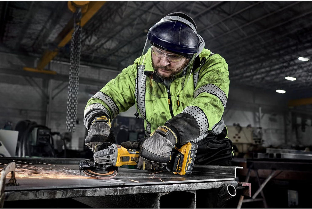 DEWALT 20V MAX XR Brushless Cordless 4-1/2 in. - 5 in. Variable Speed Slide Switch Grinder (Tool Only) (DCG411VSB)