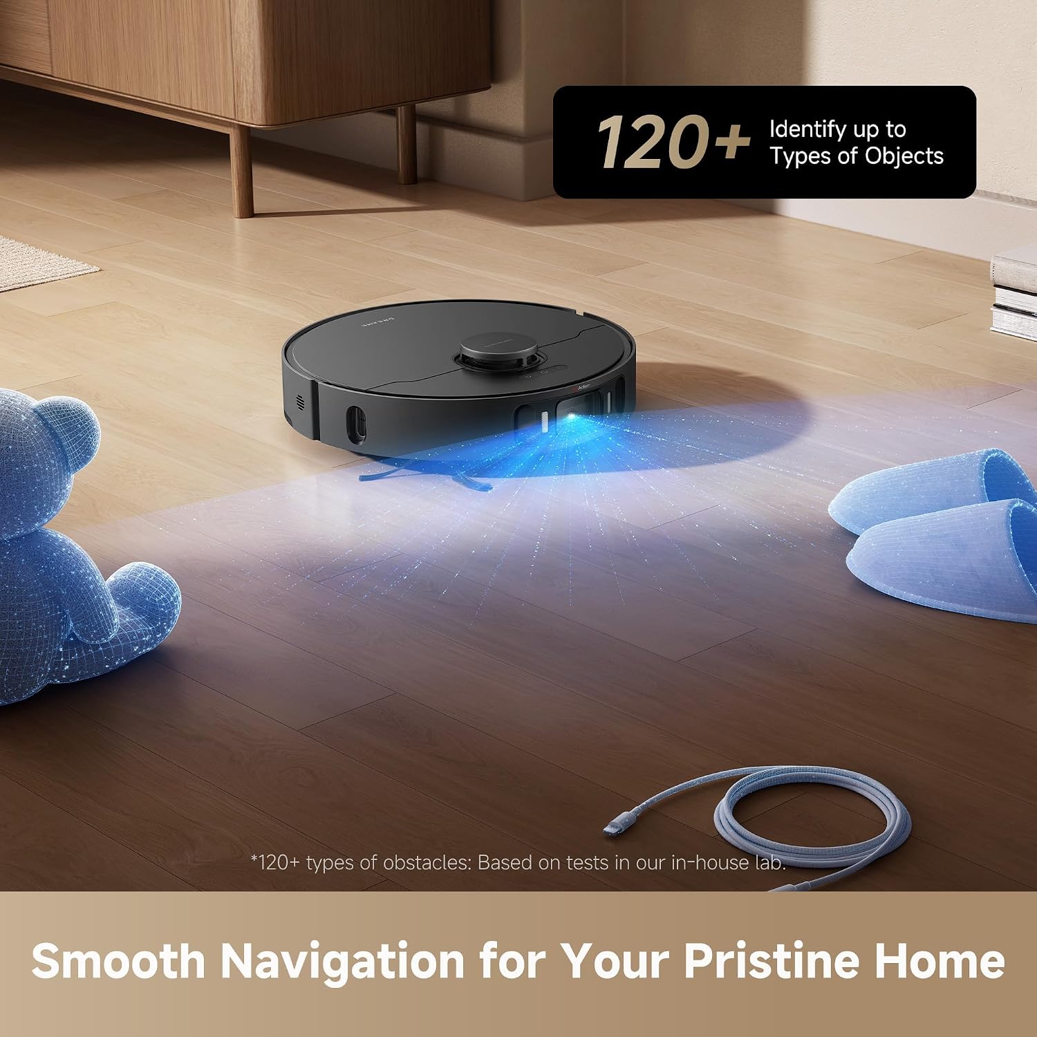 DREAME L40s Ultra AE Robot Vacuum and Mop Combo, 19,000Pa Suction, Self Emptying Dust Box, Flexible Mop & 167℉ Self Cleaning Washboard, Diverse Brush Selection, All-in-One Station, Auto Refill