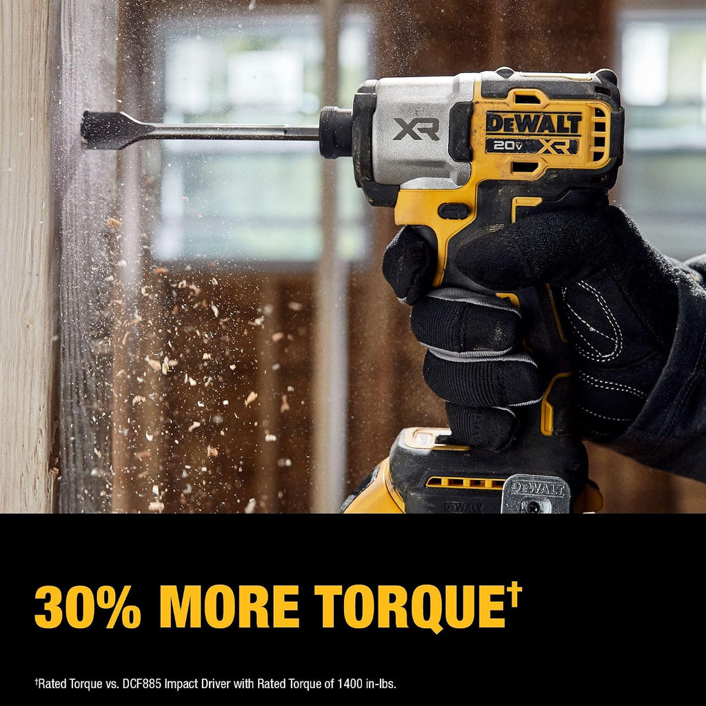 DEWALT 20V MAX XR Impact Driver and Hammer Drill Cordless Power Tool Combo Kit, Includes 2x 4ah POWERPACK Batteries and a Charger (DCK250QQ2)
