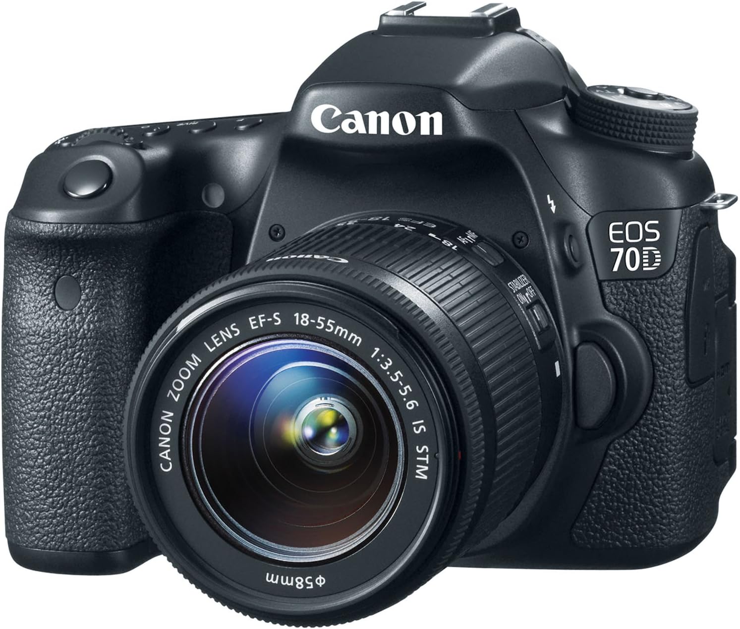 Canon EOS 70D Digital SLR Camera with 18-55mm STM Lens