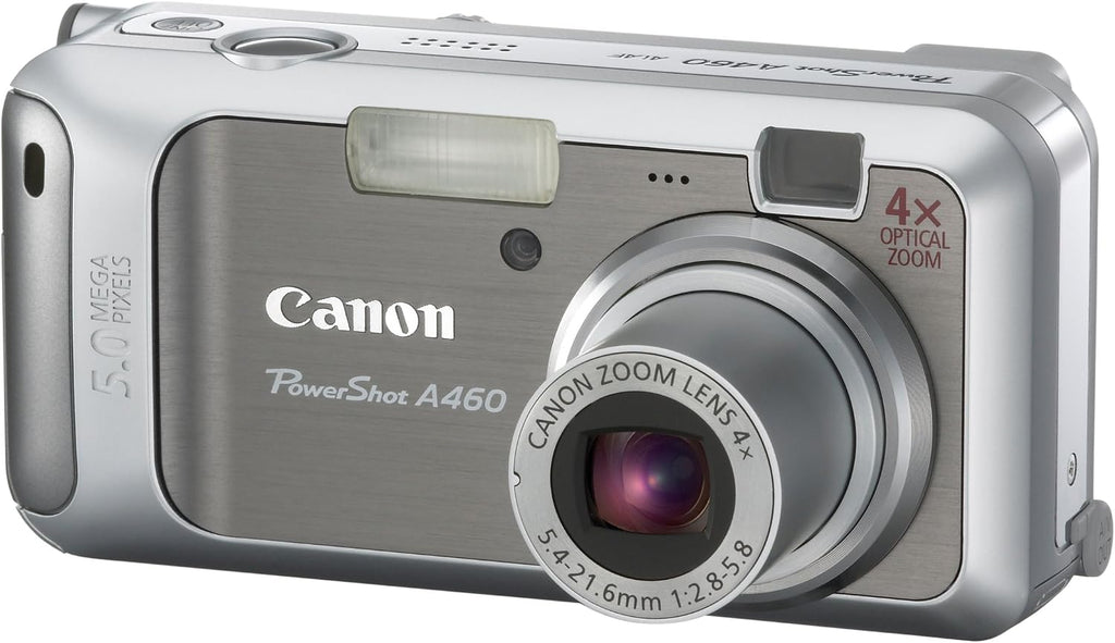 Canon PowerShot A460 5.0MP Digital Camera with 4x Optical Zoom (Silver)