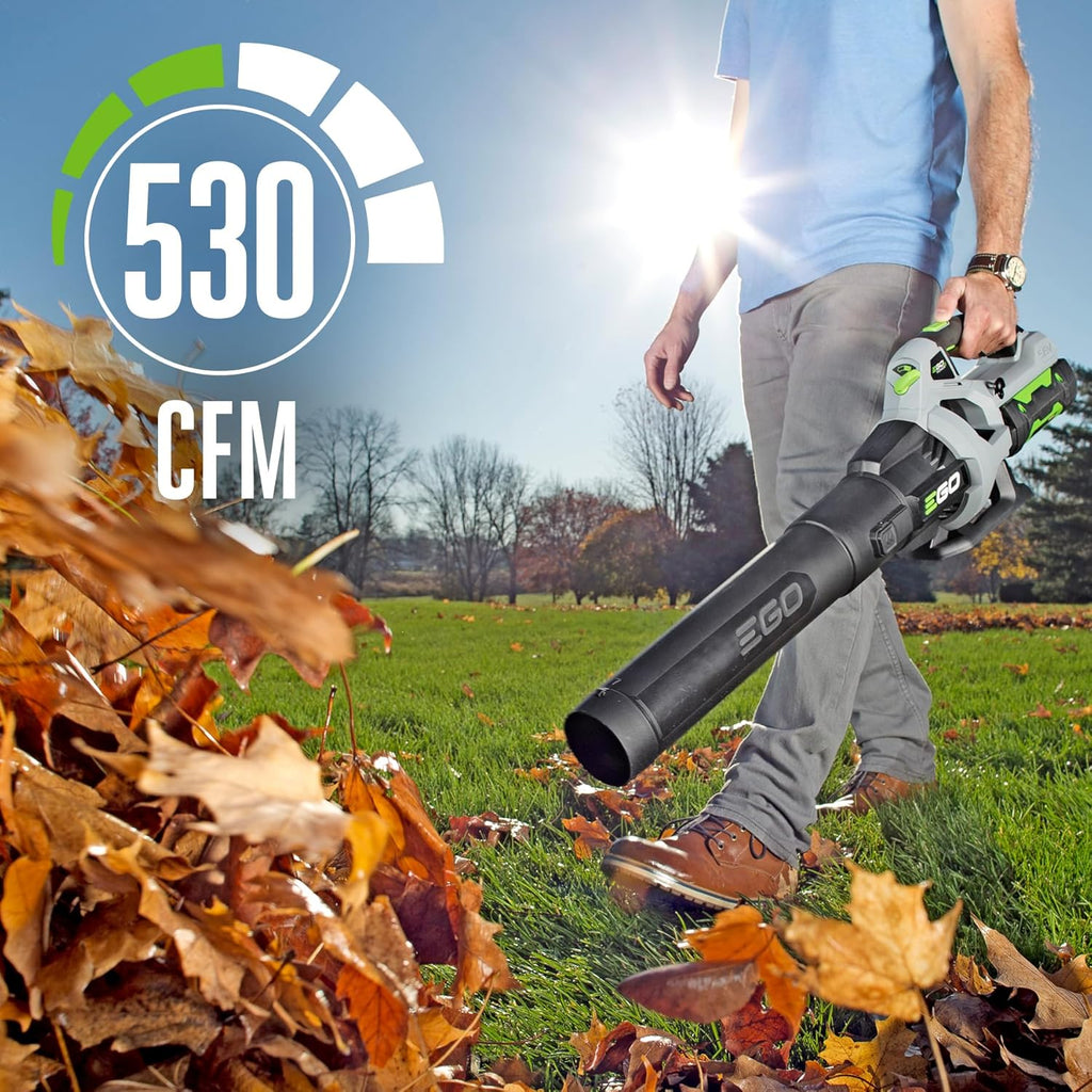 EGO POWER+ Leaf Blower, Cordless Electric 530 CFM, Battery and Charger Not Included - LB5300